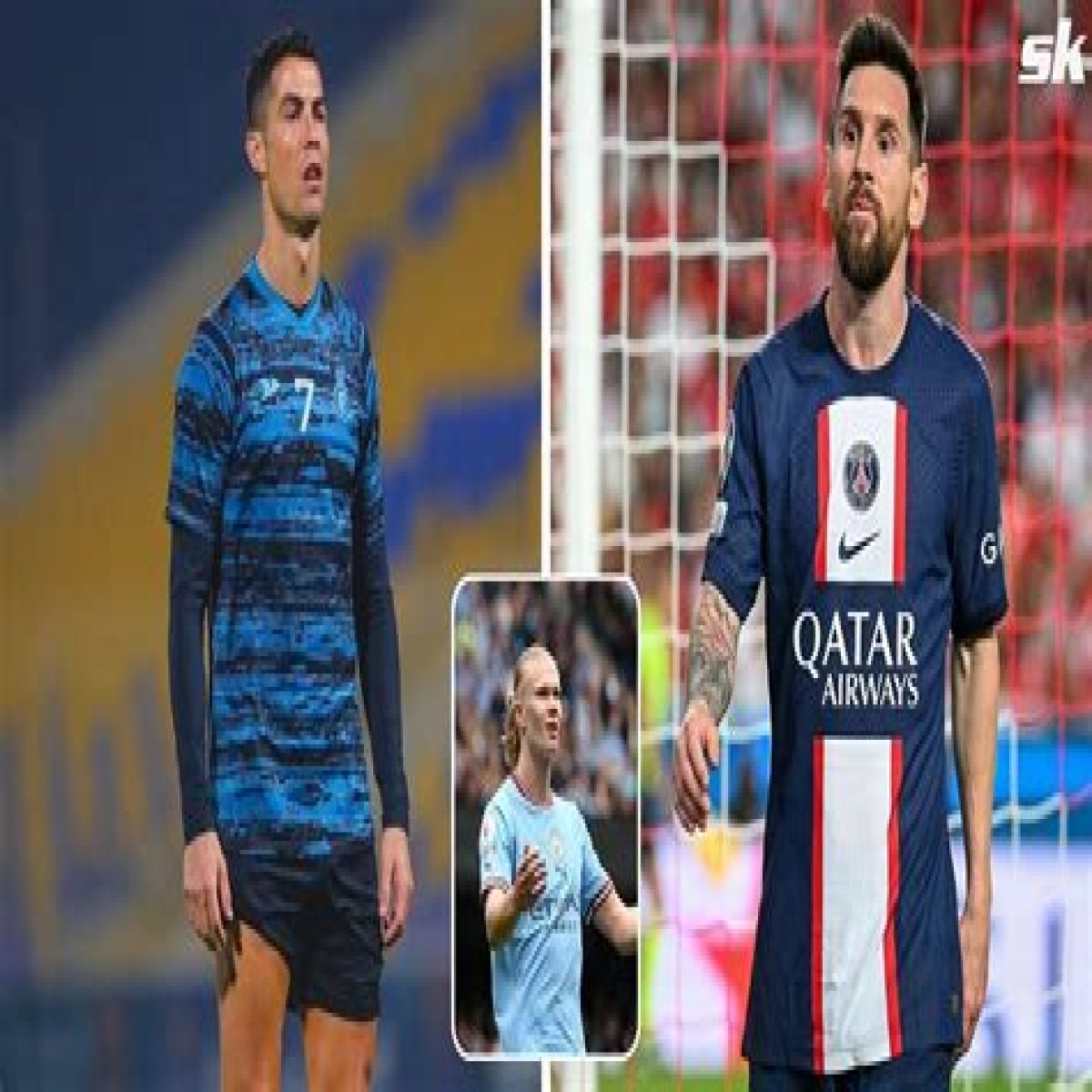 Cristiano Ronaldo’s right foot or Lionel Messi’s left foot? Erling Haaland reveals what he will prefer to be a better player