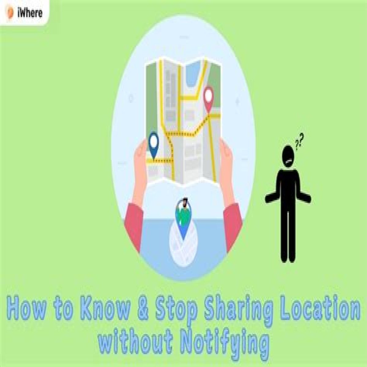How do you know if someone stopped sharing their location?