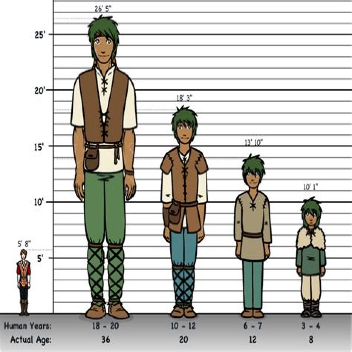 How Tall is 54 Inches?