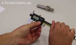 How to change battery mitutoyo caliper