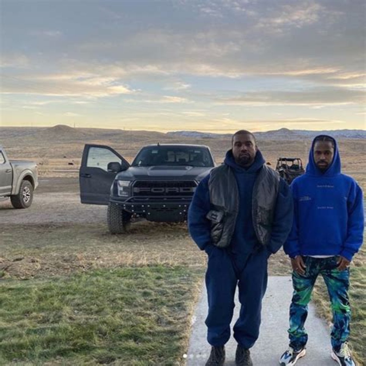 Kanye West Drives a $500,000 Luxury Tank Around His Wyoming Ranch