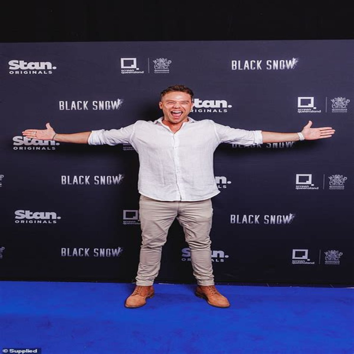 Stan Original Series Black Snow brings out the stars in Brisbane