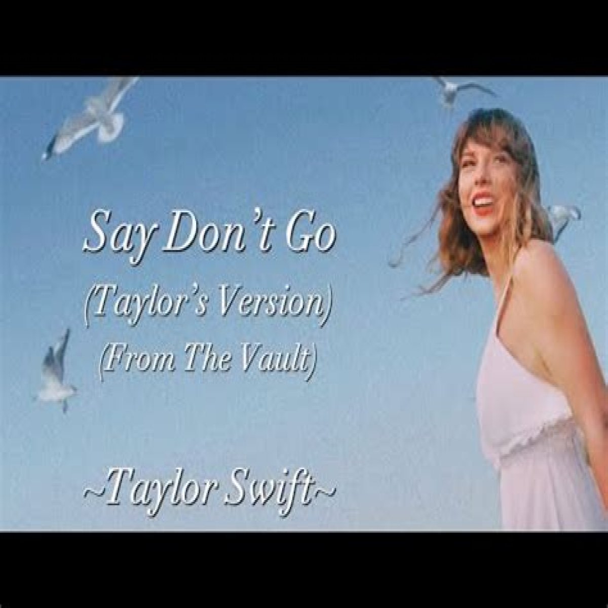 Taylor Swift Say Don't Go Taylors Version Lyrics know the real meaning of Taylor Swift's Say Don't Go Taylors Version Lyrics