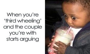 That's hilarious!: 2 wds.
