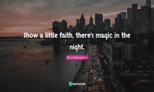 There's Magic in the Night