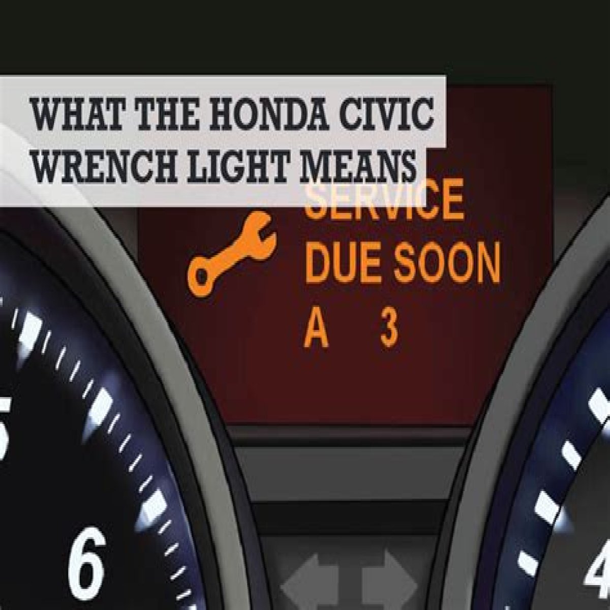 What does the wrench light mean on a honda?