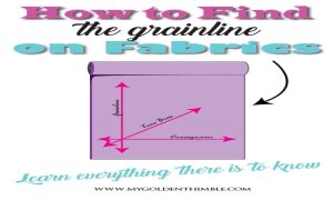 What Is A Grainline In Sewing?